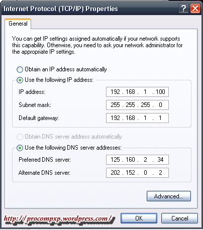 cara mengganti ip address dengan software